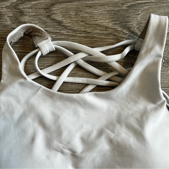 Lululemon Free to be - Wild High Neck, Light Support A/B Cups, White - Picture 7 of 11